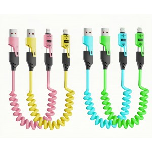 كابل شحن سريع متعدد الوظائف 4