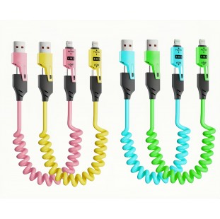 كابل شحن سريع متعدد الوظائف 4