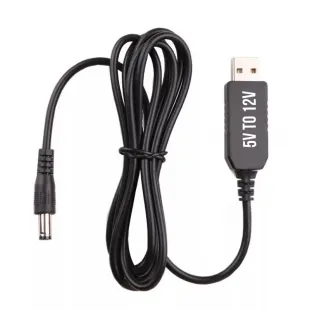 كابل الراوتر يحول من 5 فولت إلى 12 فولت